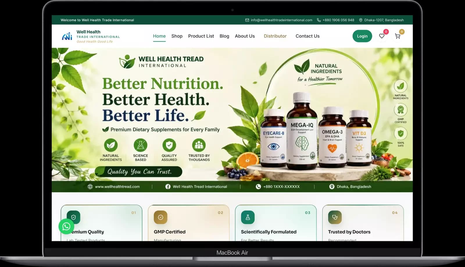 Well Health Trade International preview